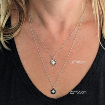 The Celestial Duo Necklace., Silver, 8 of 10