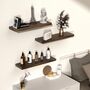 Pack Of Two Floating Display Rack Shelves, thumbnail 6 of 9