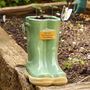 Personalised Large Green Welly Boots Planter, thumbnail 4 of 7