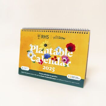 A4 Plantable Desk Calendar By The Rhs And Willsow, 5 of 6