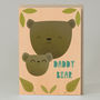 Daddy Bear Father's Day Card, thumbnail 3 of 6