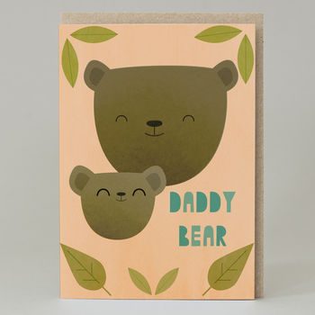 Daddy Bear Father's Day Card, 3 of 6