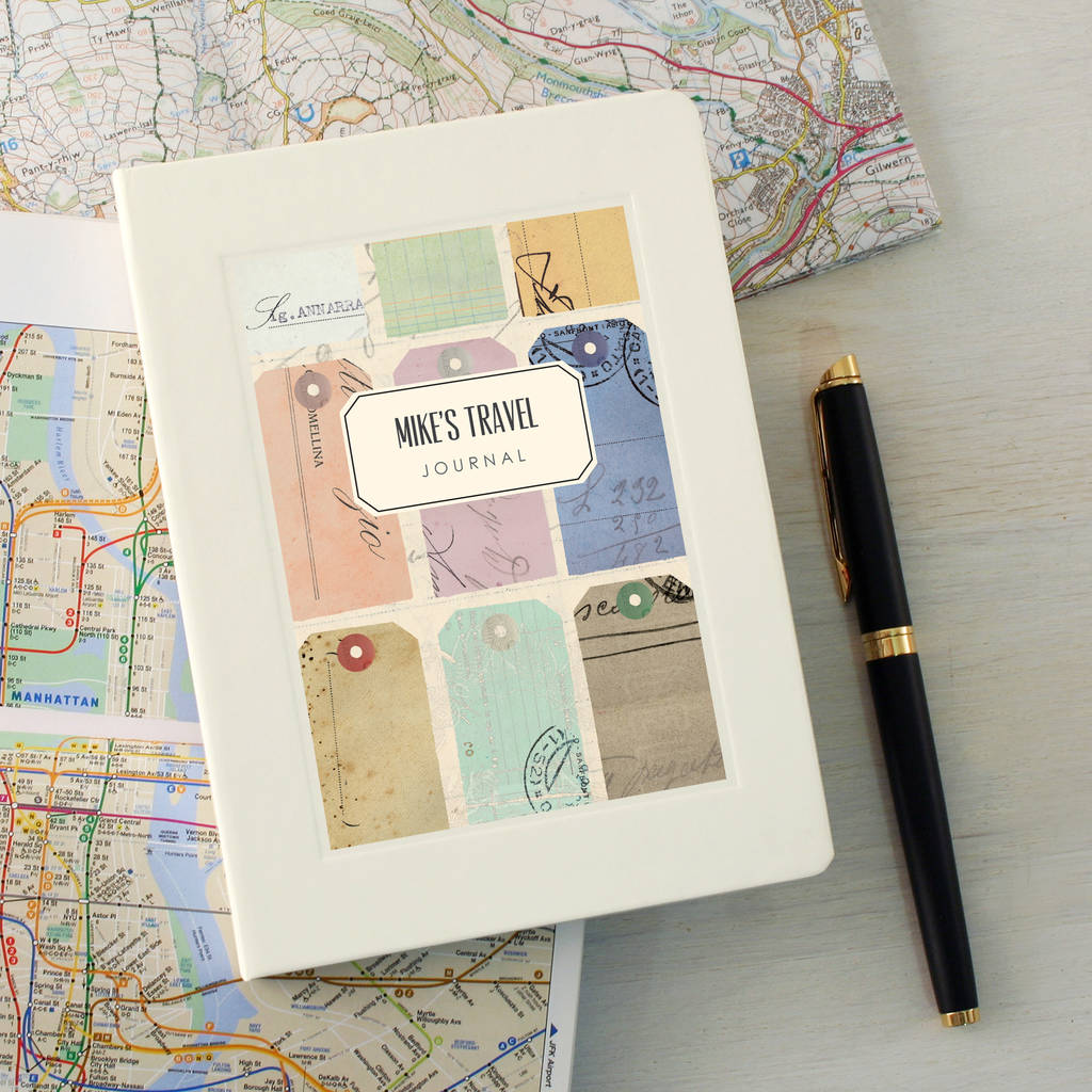 Personalised Travel Notebook, 1 of 5