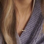 Personalised Large Albert T Bar Necklace, thumbnail 3 of 5