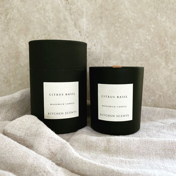 Citrus Basil Candle, 2 of 3