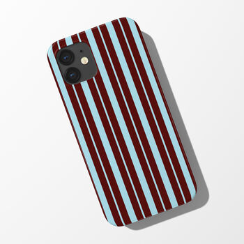 Candy Stripe Phone Case Durable iPhone Samsung Mobile Cover, 11 of 12