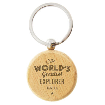 The World's Greatest Wooden Keyring, 6 of 6