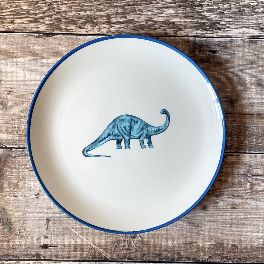Diplodocus Coupe Dinner Plate, 1 of 3
