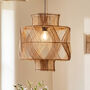 Two Tone Woven Ceiling Shade, thumbnail 1 of 6