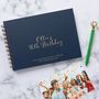 Personalised Birthday Guest Book, Memory Book Or Album, thumbnail 1 of 4