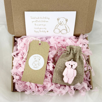 Personalised Birthday Teddy Bear Card Letterbox Gift, 2 of 6