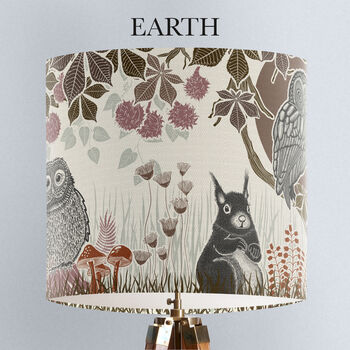 Country Lane Owl Lamp Shade, 8 of 9