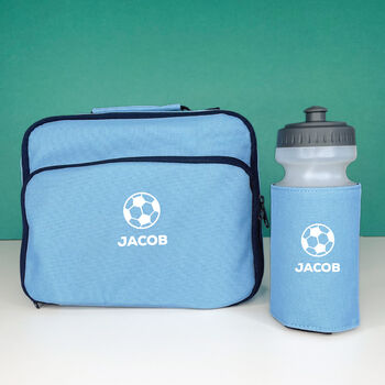 Kids Personalised Football Lunch Box, 6 of 7