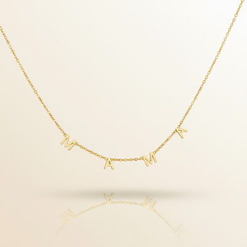 Mama Letter Necklace, 2 of 9