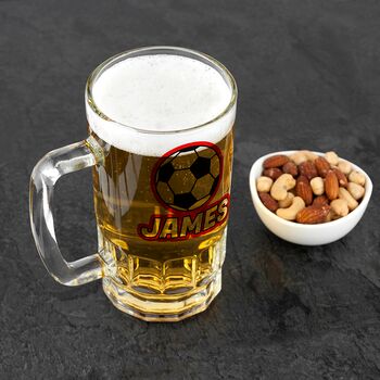 Personalised Football Tankard, 2 of 3