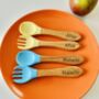 Personalised Children's Cutlery Set Of Two, thumbnail 2 of 5