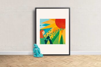 Limited Edition Sun A2 Giclée Art Print, 5 of 7