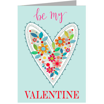 Be My Valentine Greetings Card, 2 of 3
