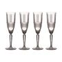 Cut Glass Champagne Flutes, thumbnail 1 of 2