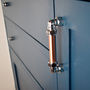 Copper Handle With Chrome Ends, thumbnail 2 of 5