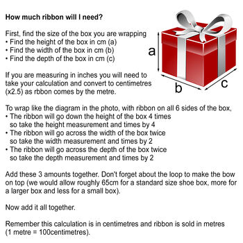 Personalised Christmas Ribbon, 6 of 6