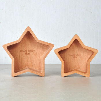 Personalised Star Bowl Set Made In Britain, 8 of 8