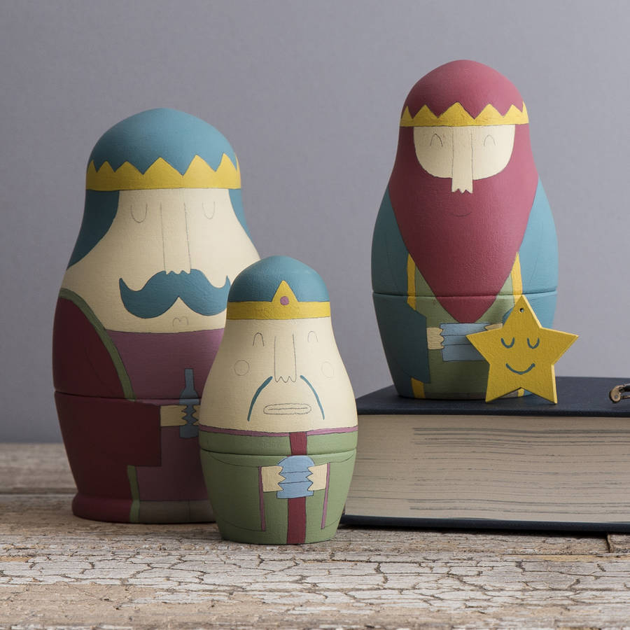 Image of Three Kings Russian Dolls