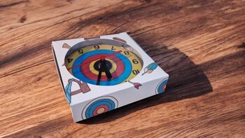 Archery CD Wall Clock – Archery Gift – Themed Box, 9 of 9