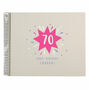 Personalised 70th Birthday Spiral Bound Book, thumbnail 2 of 10
