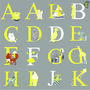Alphabet Baby Shawl Blanket, thumbnail 5 of 7