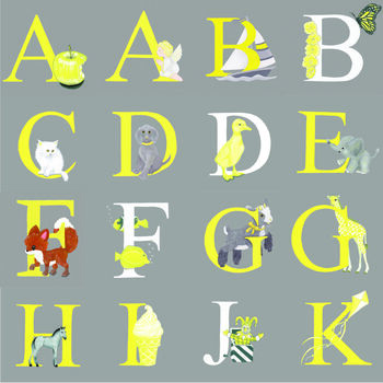Alphabet Baby Shawl Blanket, 5 of 7