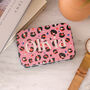 Personalised Leopard Tin Box Gift For Her Keepsake, thumbnail 3 of 4