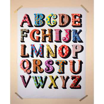 Alphabet Large Scale Print, 2 of 4