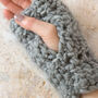 Beanie And Fingerless Gloves Crochet Kit, thumbnail 9 of 11