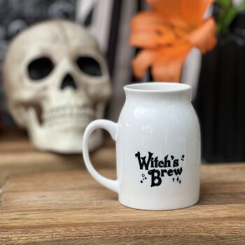 Witch's Brew Bone China Milk Mug, 2 of 5