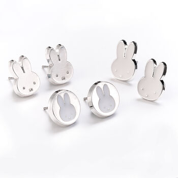 Miffy Earring Stud Set, 4 of 6