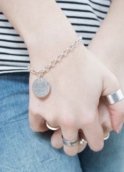 Personalised Lucky Sixpence Bracelet, 4 of 7