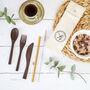 Reusable Wooden Cutlery Sets, thumbnail 4 of 8