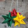 Origami Paper Star Bauble In Neutrals, thumbnail 6 of 6