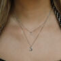 Harper Moon And Star Charm Necklace, thumbnail 5 of 10