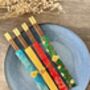 Luxury Personalised Wooden Chopsticks Gift, thumbnail 11 of 11
