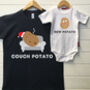 Personalised Potato Family T Shirt Set, thumbnail 1 of 8