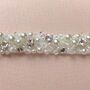 Xanthe Crystal And Pearl Bridal Straps With Epaulettes, thumbnail 5 of 11