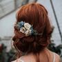 Lara Wild Rose Wedding Hair Comb, thumbnail 1 of 5
