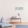 Printed Wall Letters, Bedroom Decor, thumbnail 6 of 9