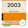 Personalised 21st Birthday Print 2003 Book Cover Gift, thumbnail 6 of 12