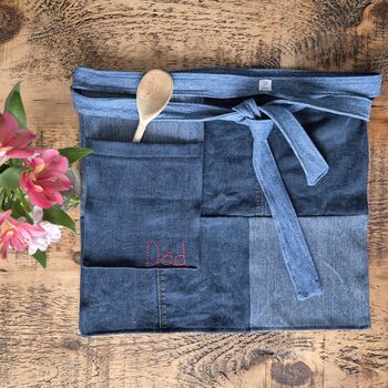 Reworked Denim Father's Day Apron, 8 of 8