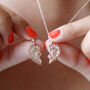 'Te Amo' Set Of Two Friendship Necklaces, thumbnail 1 of 5