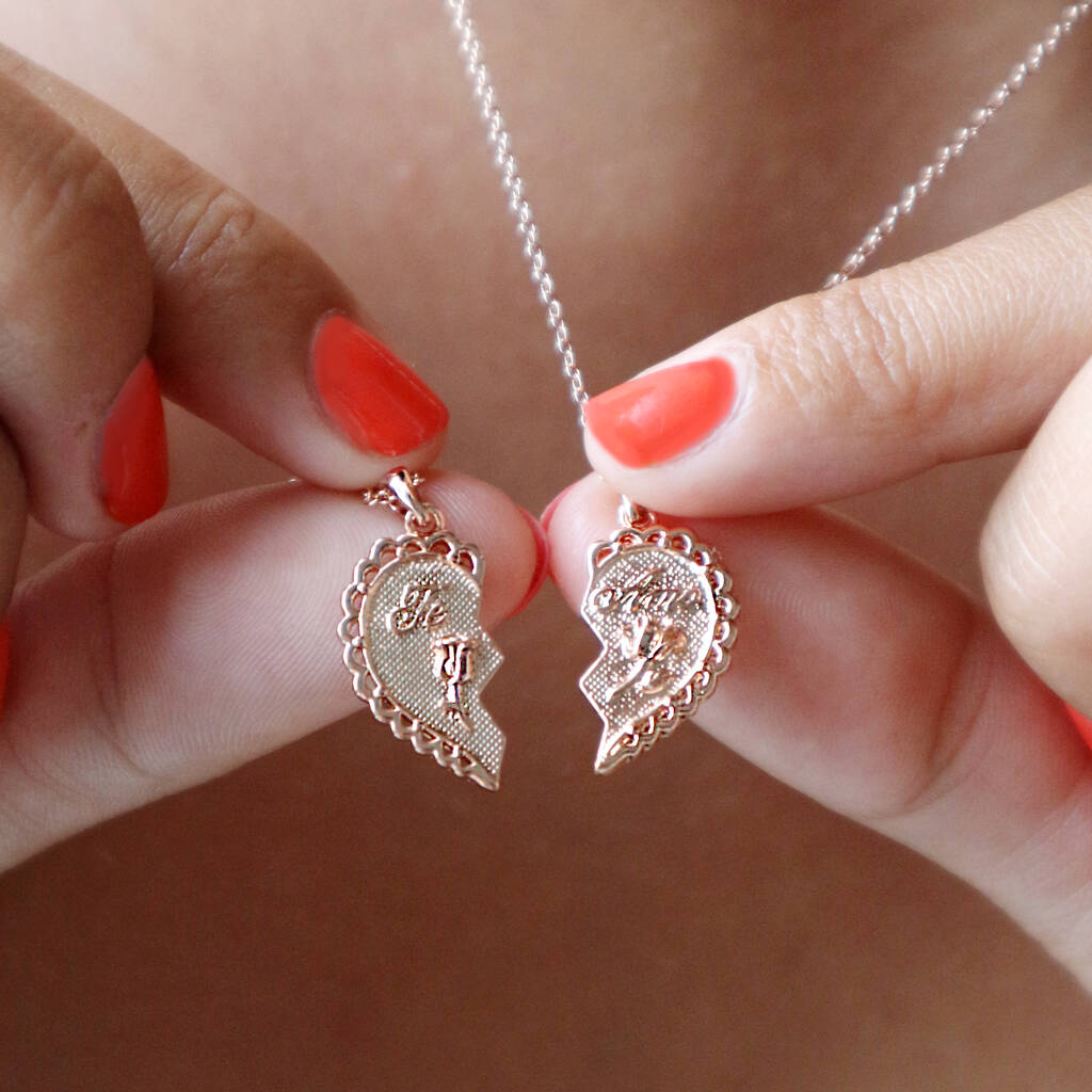 'Te Amo' Set Of Two Friendship Necklaces, 1 of 5