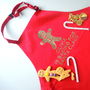 Personalised Kids Gingerbread Christmas Apron, thumbnail 1 of 2